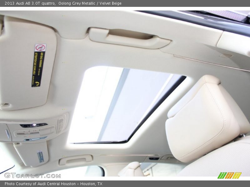 Oolong Grey Metallic / Velvet Beige 2013 Audi A8 3.0T quattro