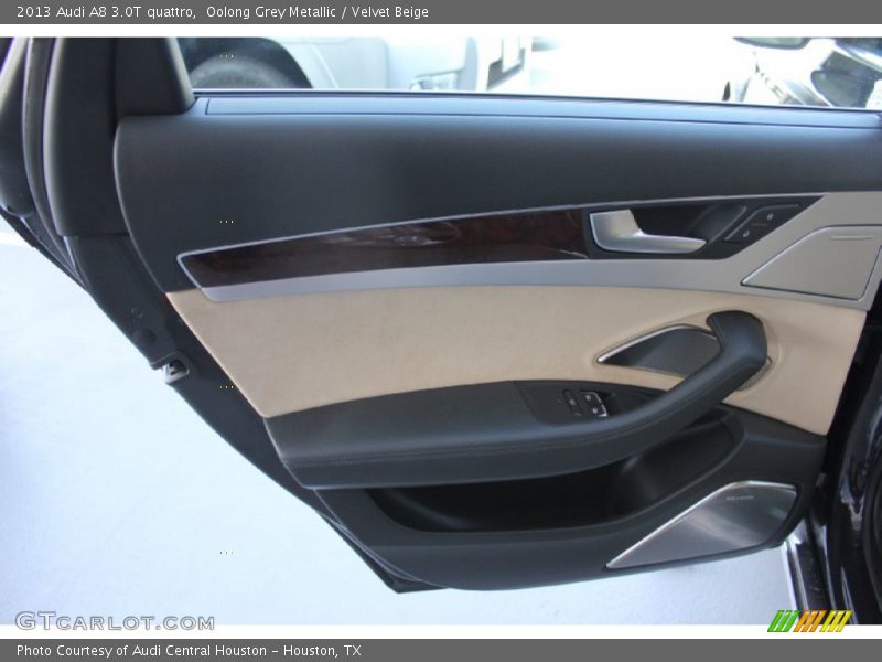 Oolong Grey Metallic / Velvet Beige 2013 Audi A8 3.0T quattro