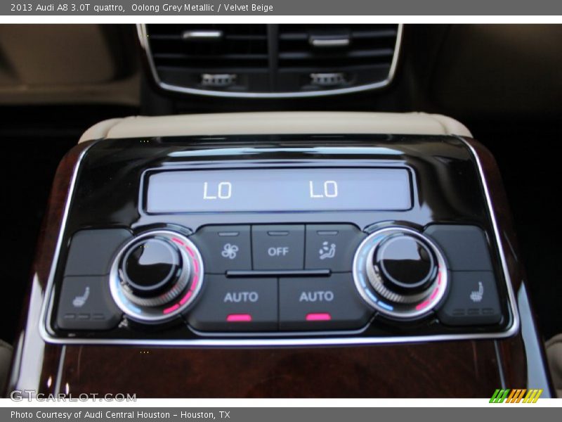 Oolong Grey Metallic / Velvet Beige 2013 Audi A8 3.0T quattro