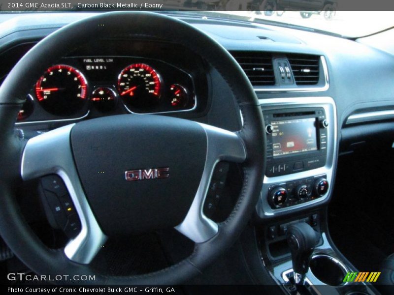 Carbon Black Metallic / Ebony 2014 GMC Acadia SLT