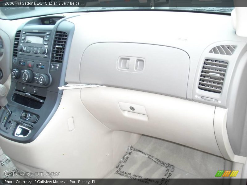 Glacier Blue / Beige 2006 Kia Sedona LX