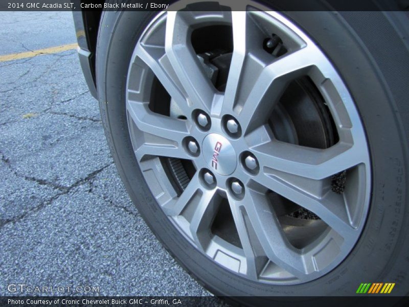 Carbon Black Metallic / Ebony 2014 GMC Acadia SLT