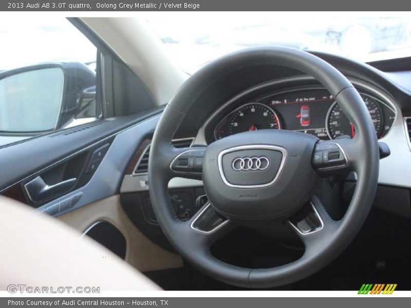 Oolong Grey Metallic / Velvet Beige 2013 Audi A8 3.0T quattro