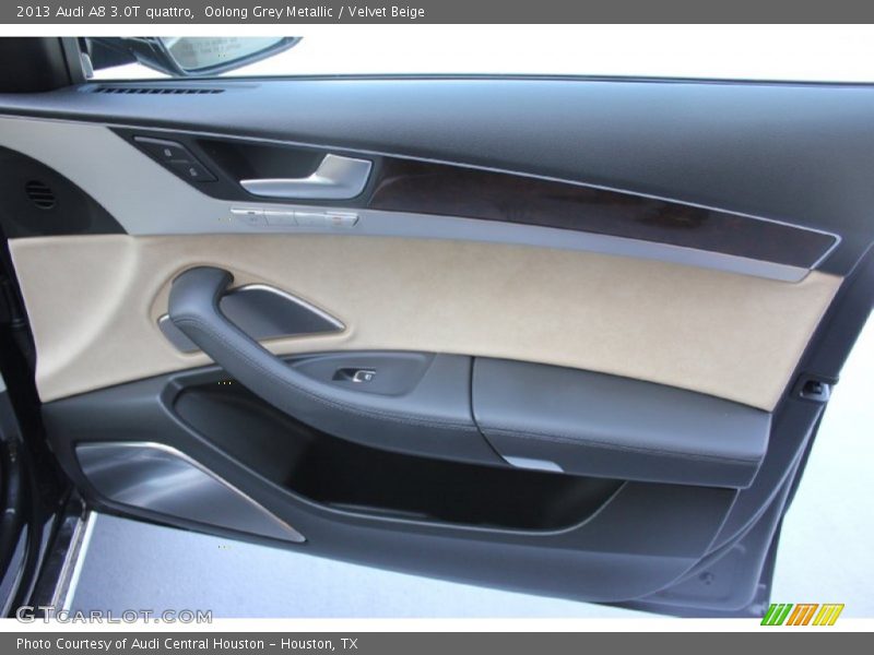 Oolong Grey Metallic / Velvet Beige 2013 Audi A8 3.0T quattro