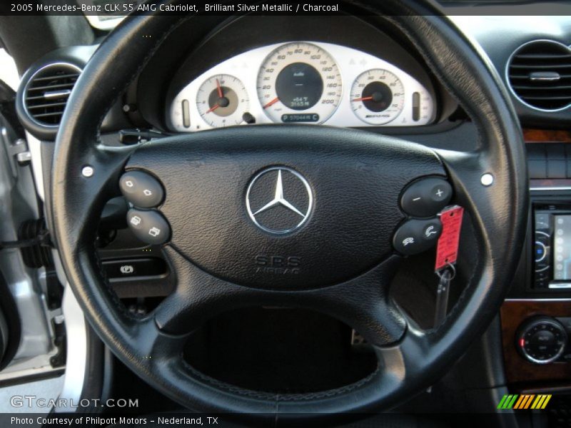  2005 CLK 55 AMG Cabriolet Steering Wheel