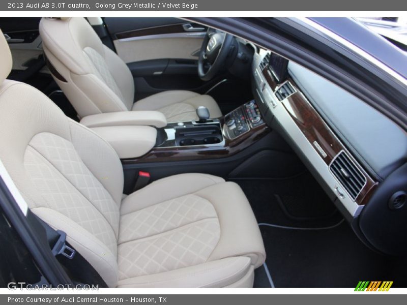 Oolong Grey Metallic / Velvet Beige 2013 Audi A8 3.0T quattro