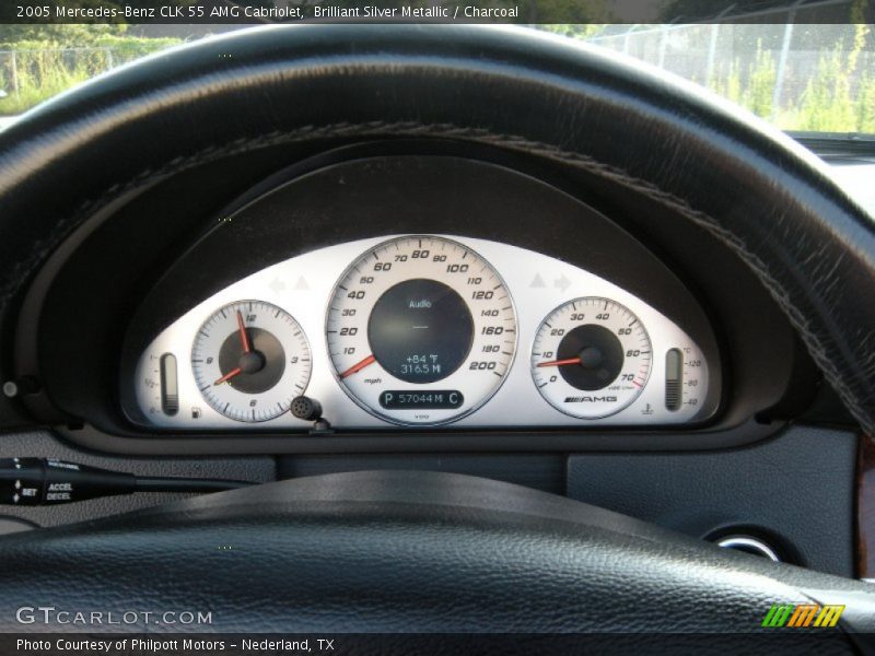  2005 CLK 55 AMG Cabriolet 55 AMG Cabriolet Gauges