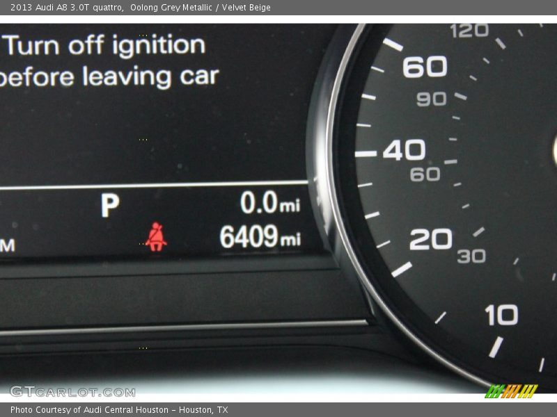 Oolong Grey Metallic / Velvet Beige 2013 Audi A8 3.0T quattro