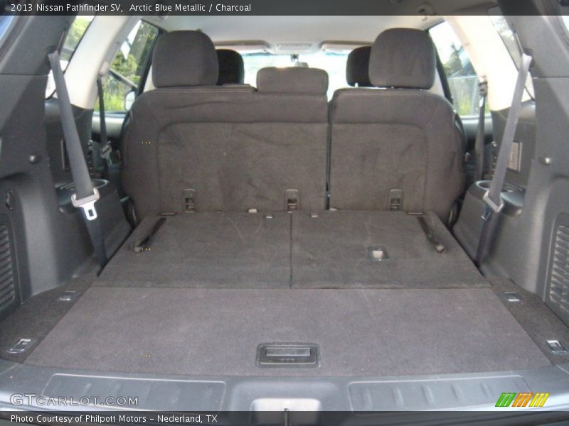 Arctic Blue Metallic / Charcoal 2013 Nissan Pathfinder SV