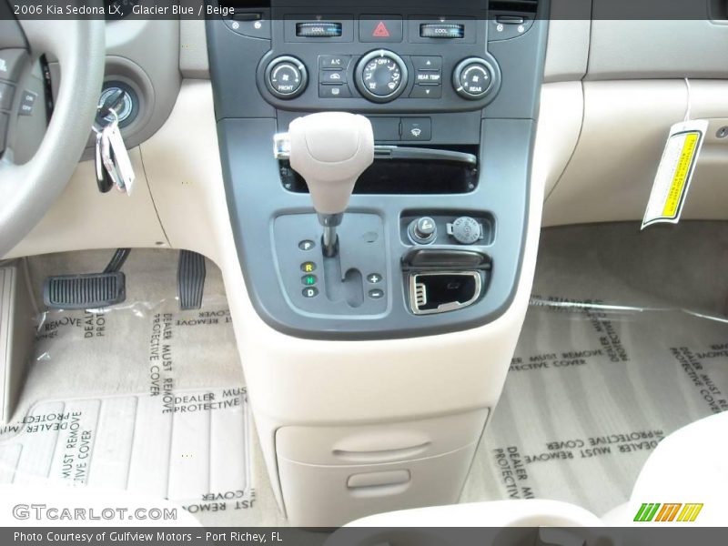 Glacier Blue / Beige 2006 Kia Sedona LX