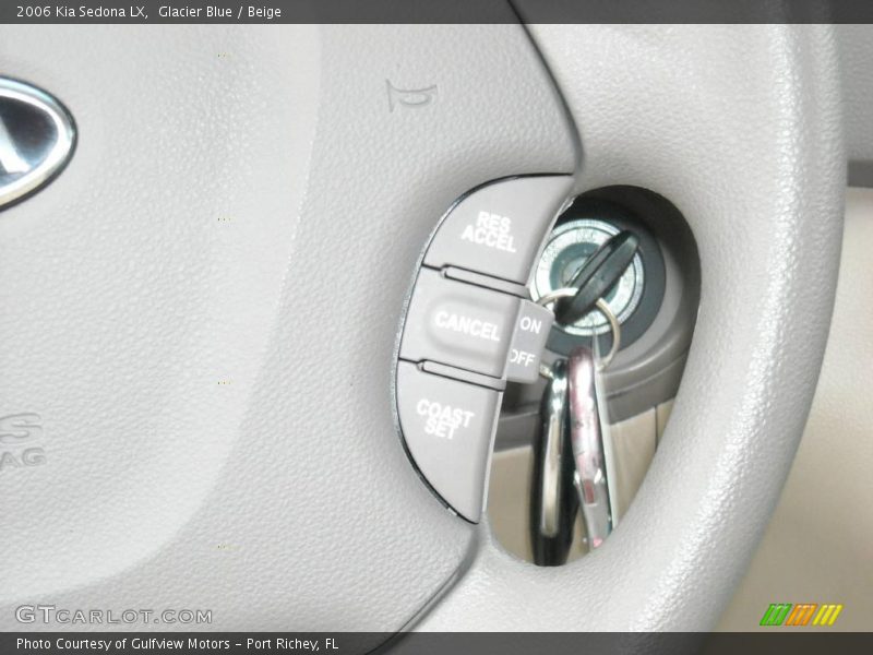 Glacier Blue / Beige 2006 Kia Sedona LX