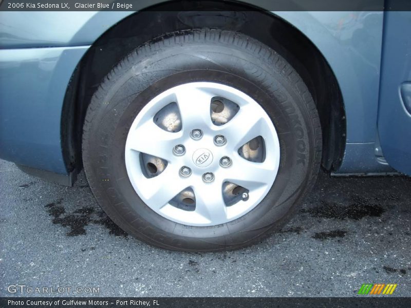 Glacier Blue / Beige 2006 Kia Sedona LX