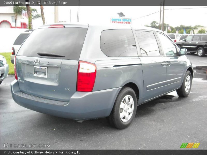 Glacier Blue / Beige 2006 Kia Sedona LX