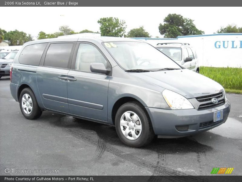 Glacier Blue / Beige 2006 Kia Sedona LX