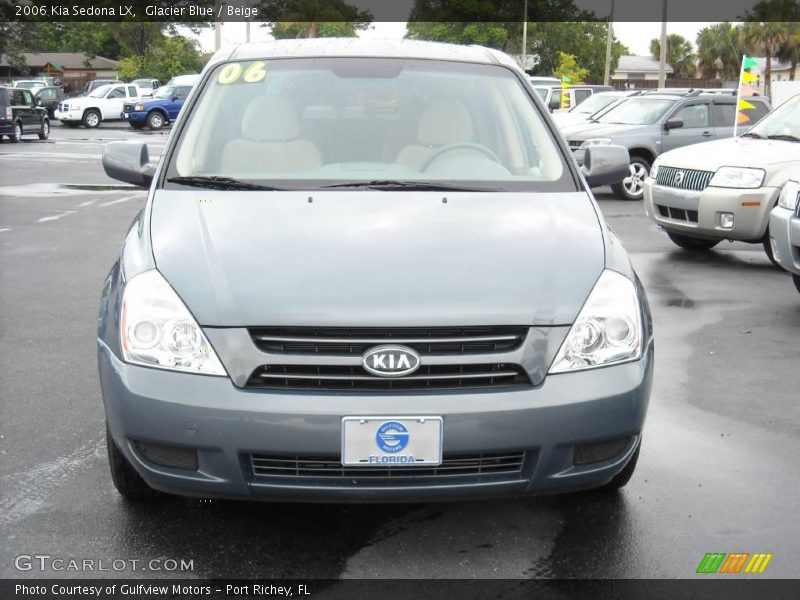 Glacier Blue / Beige 2006 Kia Sedona LX