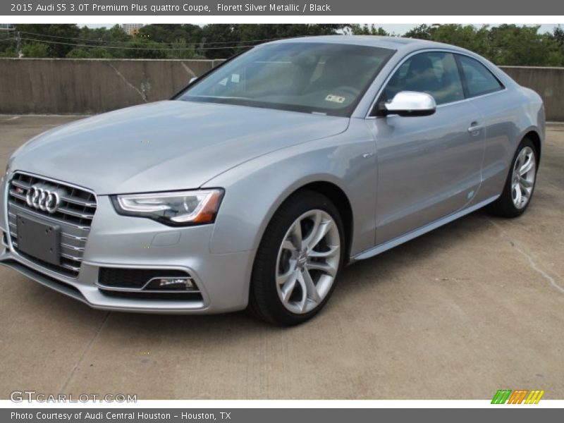 Florett Silver Metallic / Black 2015 Audi S5 3.0T Premium Plus quattro Coupe