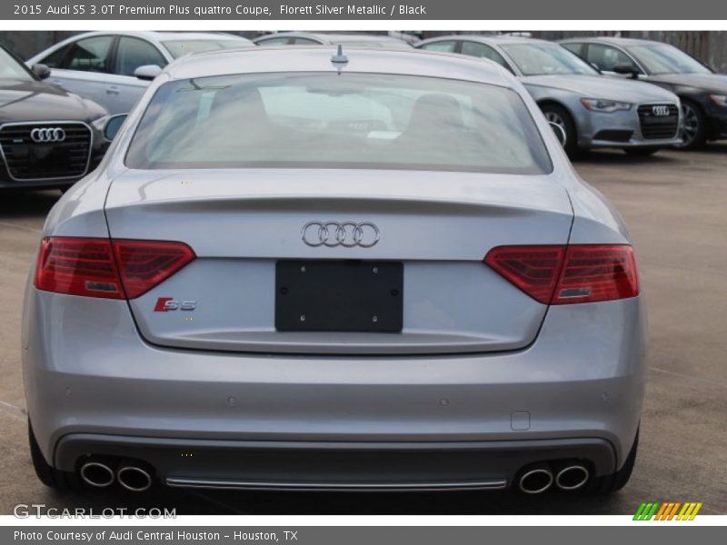 Florett Silver Metallic / Black 2015 Audi S5 3.0T Premium Plus quattro Coupe
