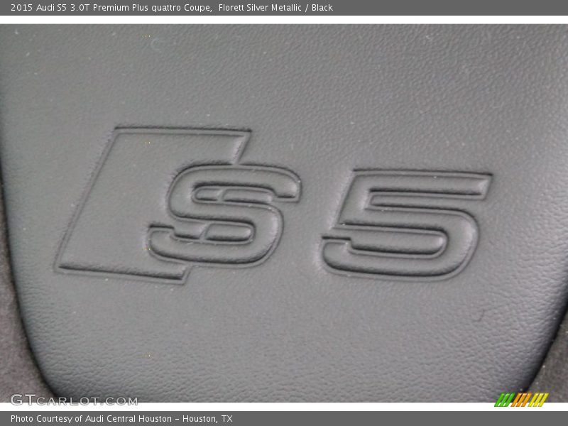 Florett Silver Metallic / Black 2015 Audi S5 3.0T Premium Plus quattro Coupe