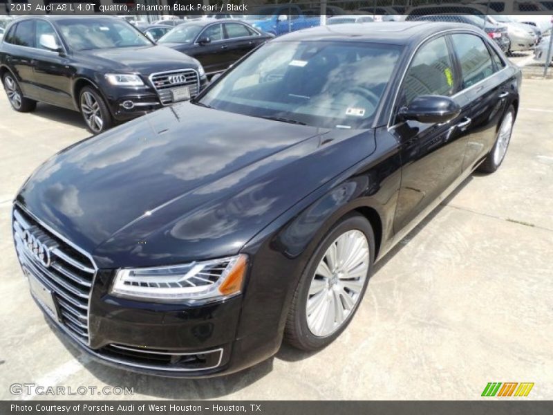 Front 3/4 View of 2015 A8 L 4.0T quattro