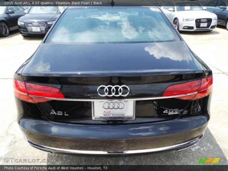 Phantom Black Pearl / Black 2015 Audi A8 L 4.0T quattro