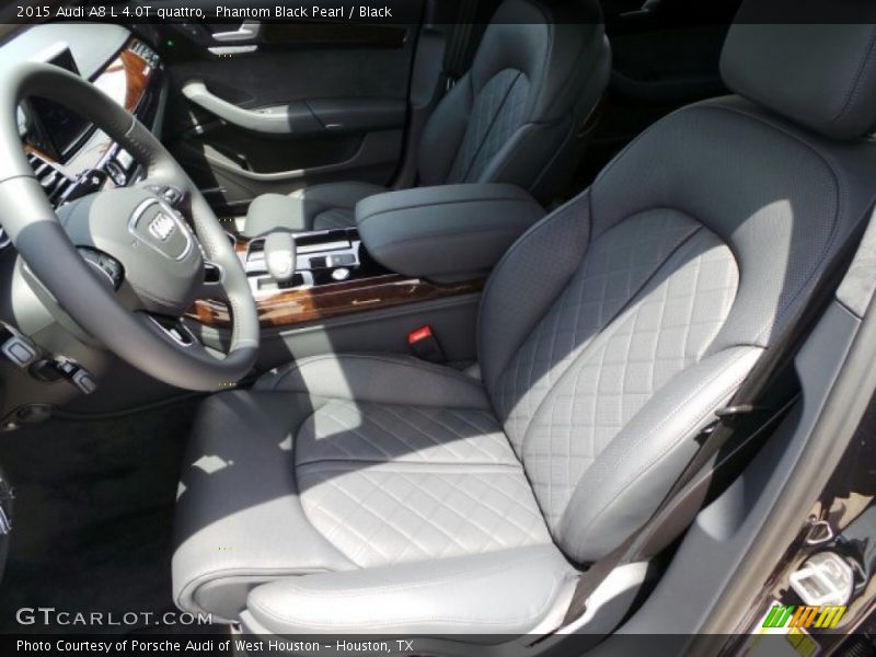 Front Seat of 2015 A8 L 4.0T quattro