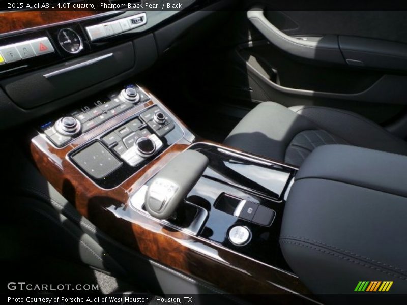 Phantom Black Pearl / Black 2015 Audi A8 L 4.0T quattro