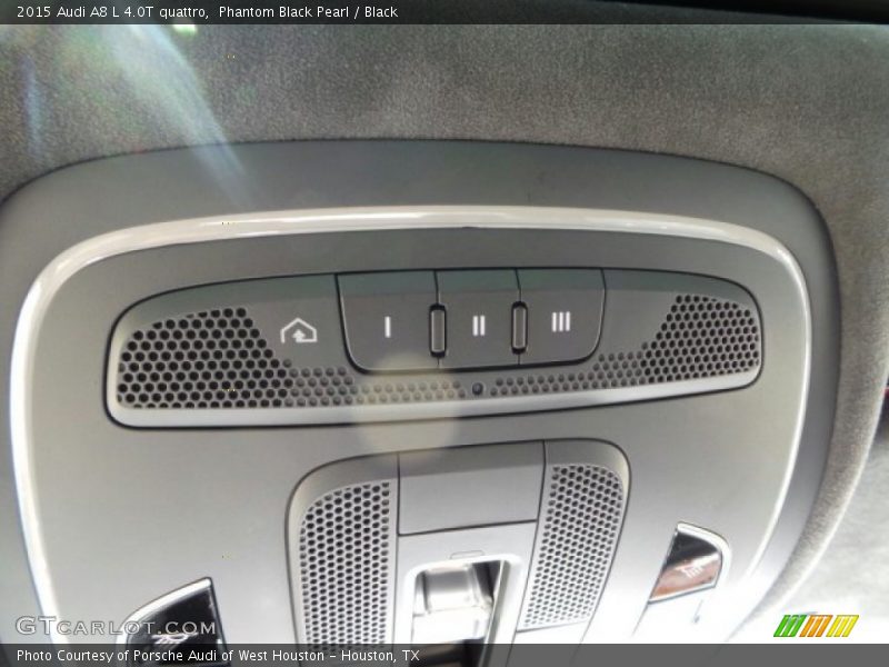 Phantom Black Pearl / Black 2015 Audi A8 L 4.0T quattro