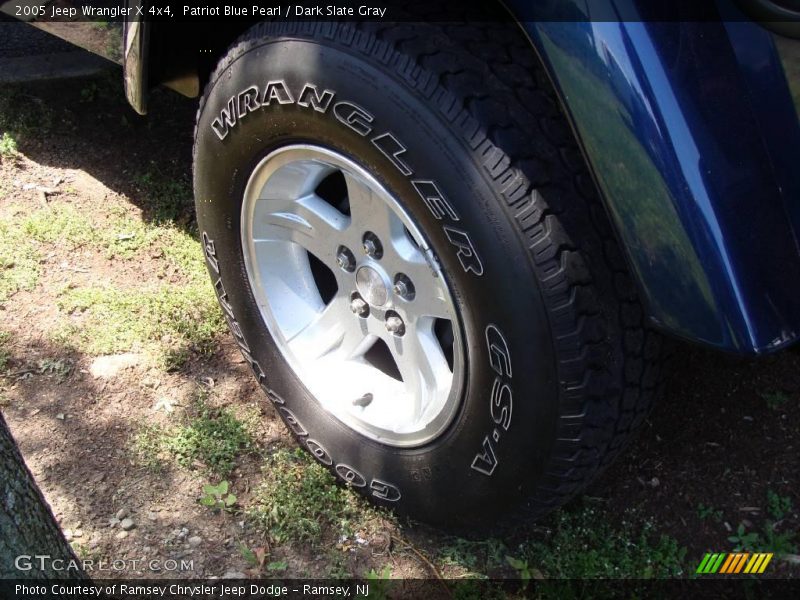 Patriot Blue Pearl / Dark Slate Gray 2005 Jeep Wrangler X 4x4