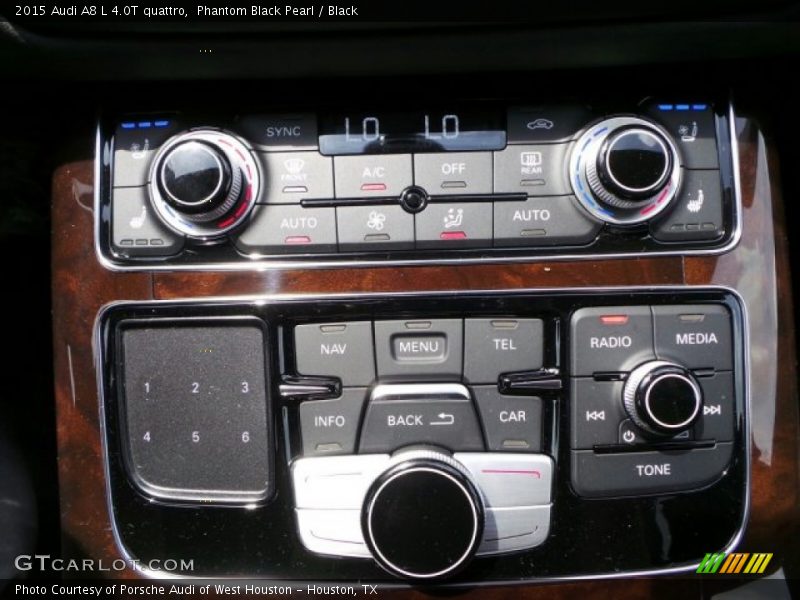 Controls of 2015 A8 L 4.0T quattro