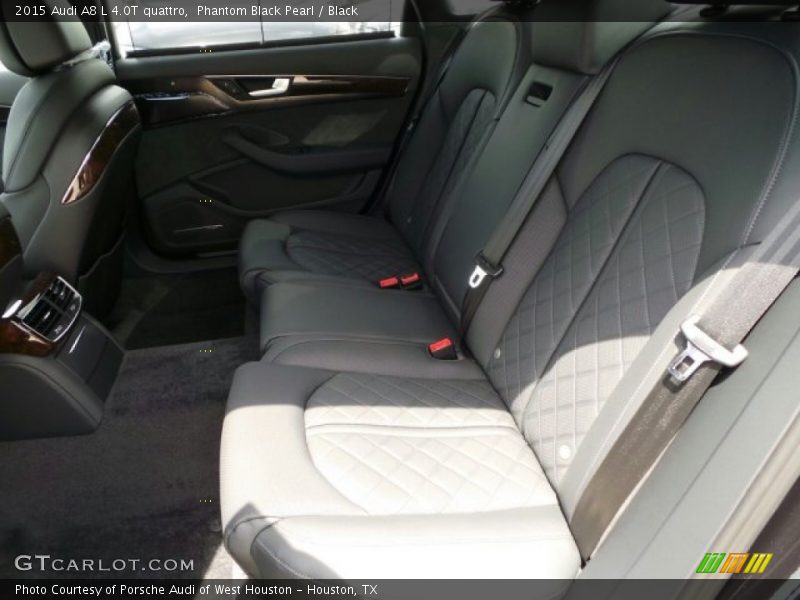 Phantom Black Pearl / Black 2015 Audi A8 L 4.0T quattro