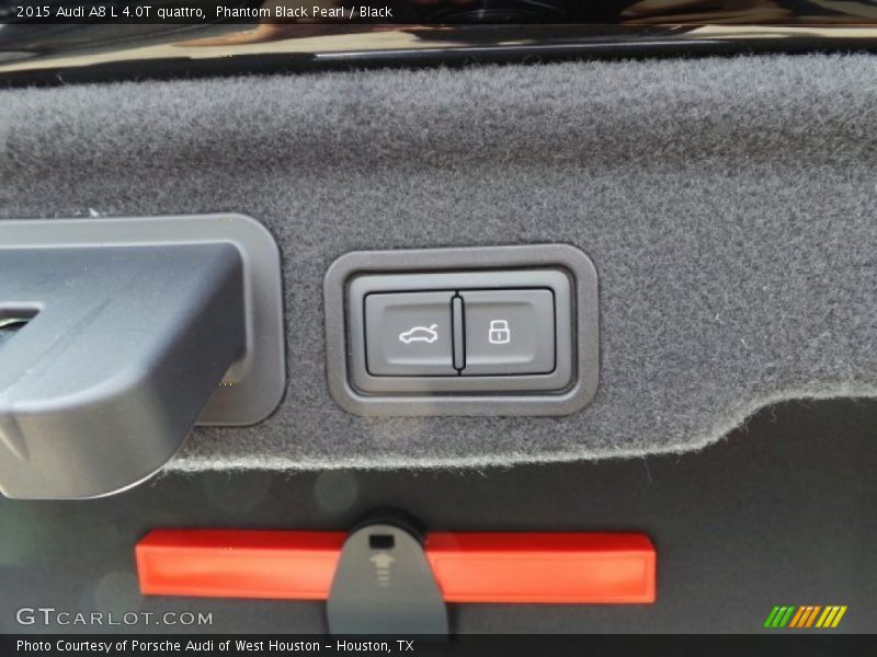 Phantom Black Pearl / Black 2015 Audi A8 L 4.0T quattro