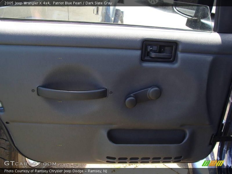 Patriot Blue Pearl / Dark Slate Gray 2005 Jeep Wrangler X 4x4
