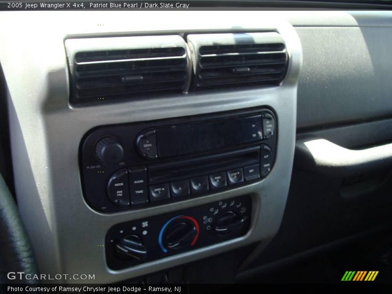 Patriot Blue Pearl / Dark Slate Gray 2005 Jeep Wrangler X 4x4
