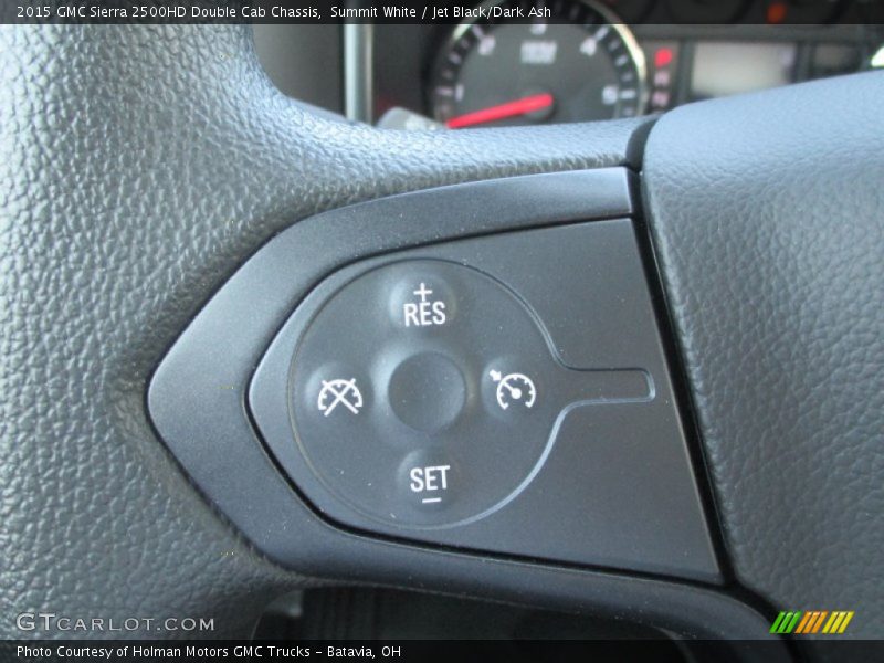 Controls of 2015 Sierra 2500HD Double Cab Chassis