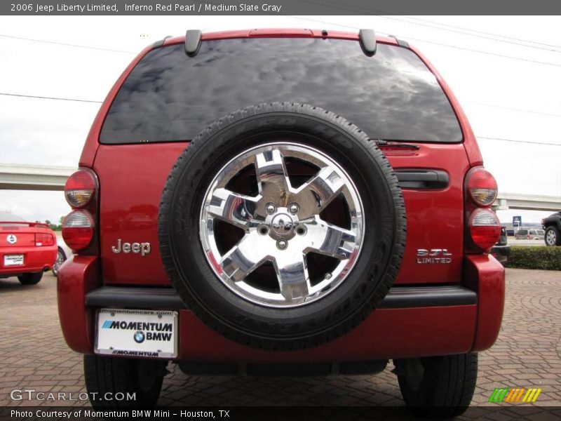 Inferno Red Pearl / Medium Slate Gray 2006 Jeep Liberty Limited