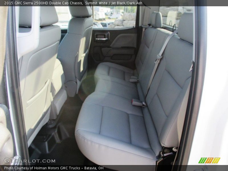 Rear Seat of 2015 Sierra 2500HD Double Cab Chassis