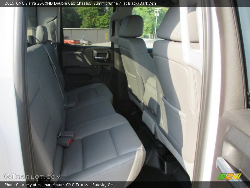 Summit White / Jet Black/Dark Ash 2015 GMC Sierra 2500HD Double Cab Chassis