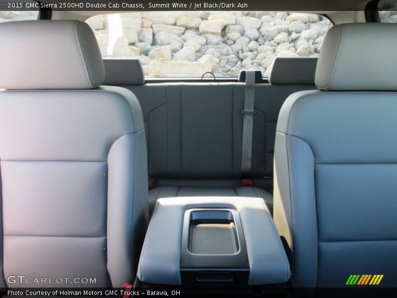 Summit White / Jet Black/Dark Ash 2015 GMC Sierra 2500HD Double Cab Chassis