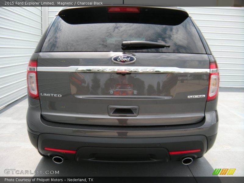 Magnetic / Charcoal Black 2015 Ford Explorer Limited