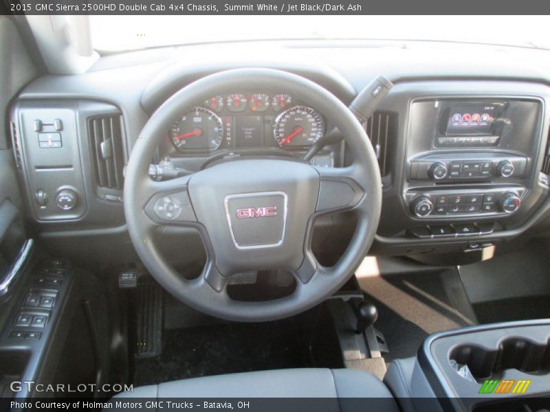 Dashboard of 2015 Sierra 2500HD Double Cab 4x4 Chassis