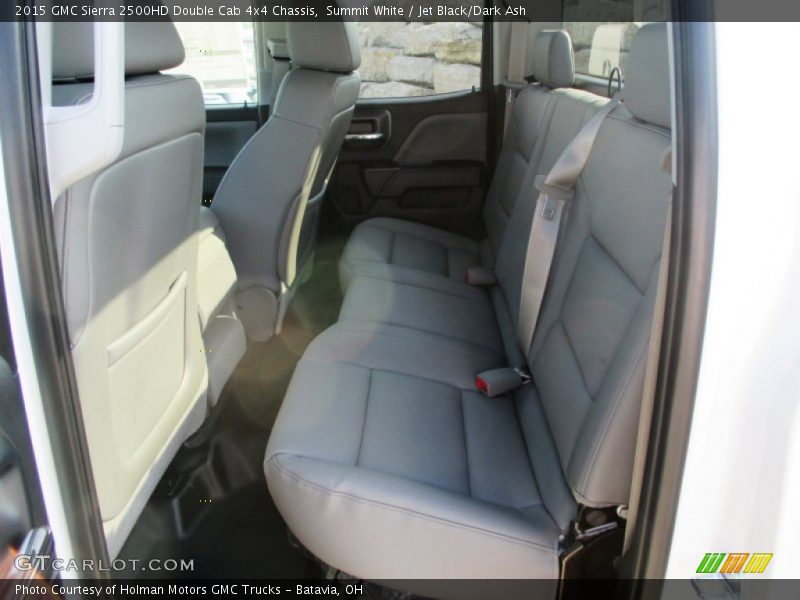 Rear Seat of 2015 Sierra 2500HD Double Cab 4x4 Chassis