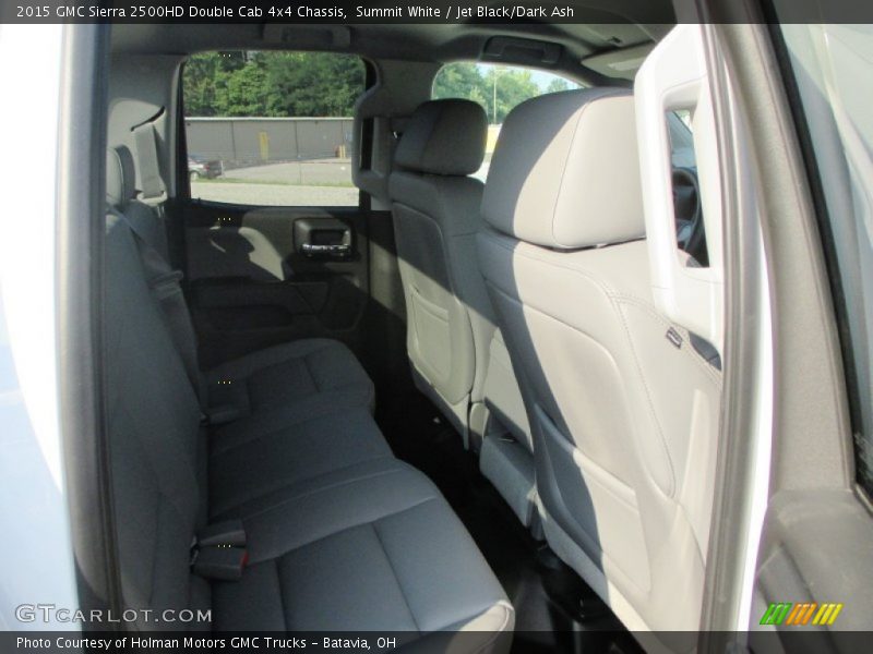 Summit White / Jet Black/Dark Ash 2015 GMC Sierra 2500HD Double Cab 4x4 Chassis