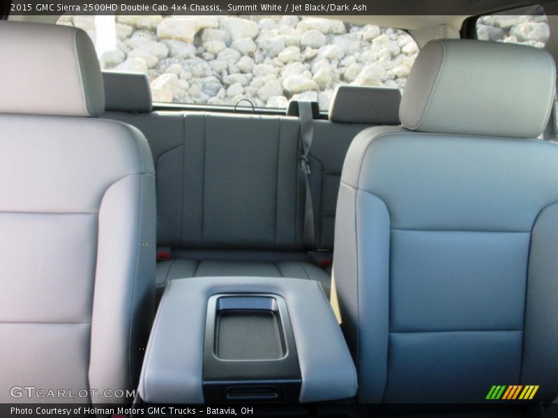 Summit White / Jet Black/Dark Ash 2015 GMC Sierra 2500HD Double Cab 4x4 Chassis