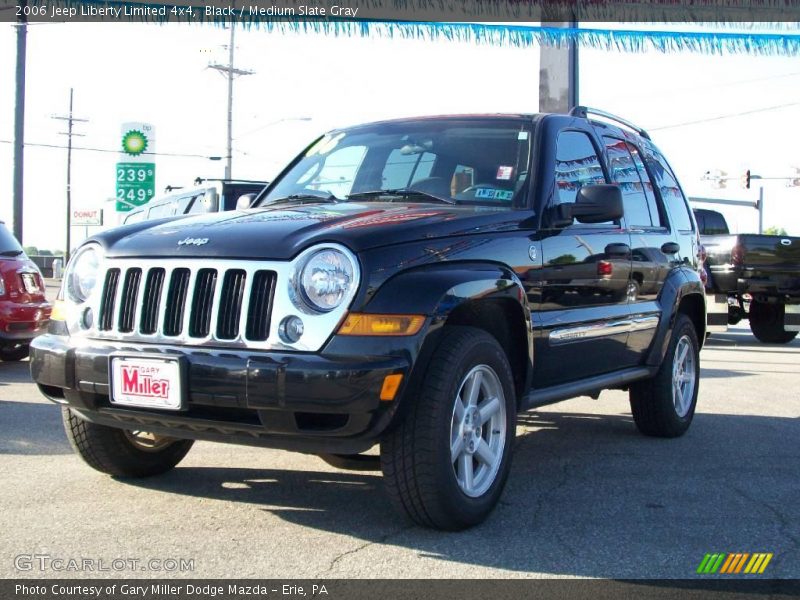 Black / Medium Slate Gray 2006 Jeep Liberty Limited 4x4