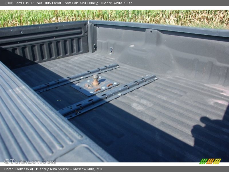 Oxford White / Tan 2006 Ford F350 Super Duty Lariat Crew Cab 4x4 Dually