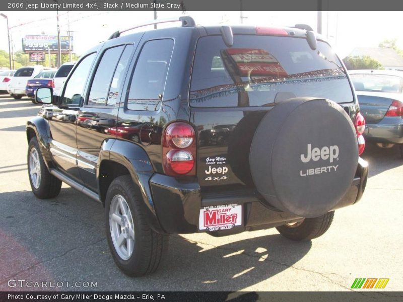 Black / Medium Slate Gray 2006 Jeep Liberty Limited 4x4