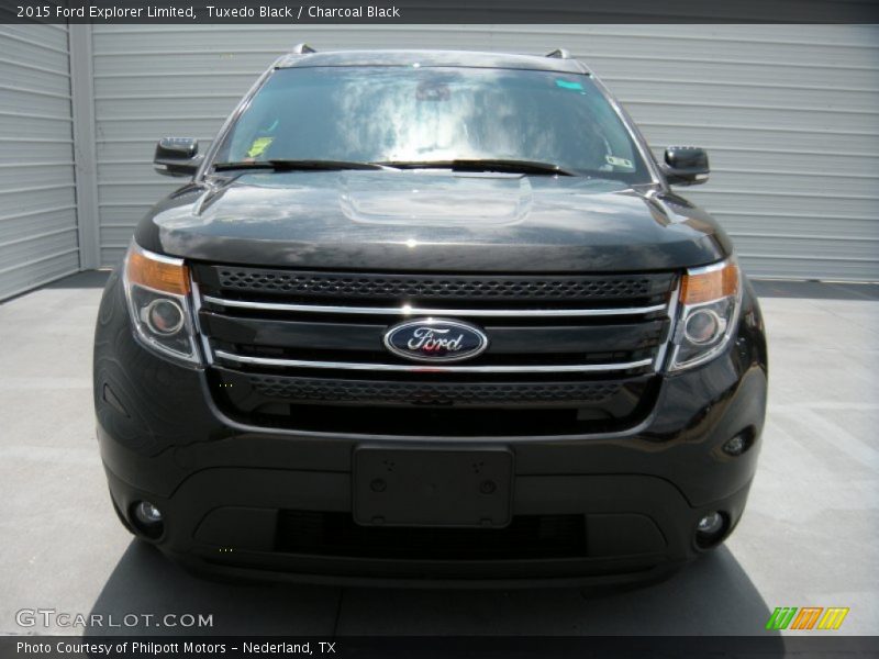 Tuxedo Black / Charcoal Black 2015 Ford Explorer Limited