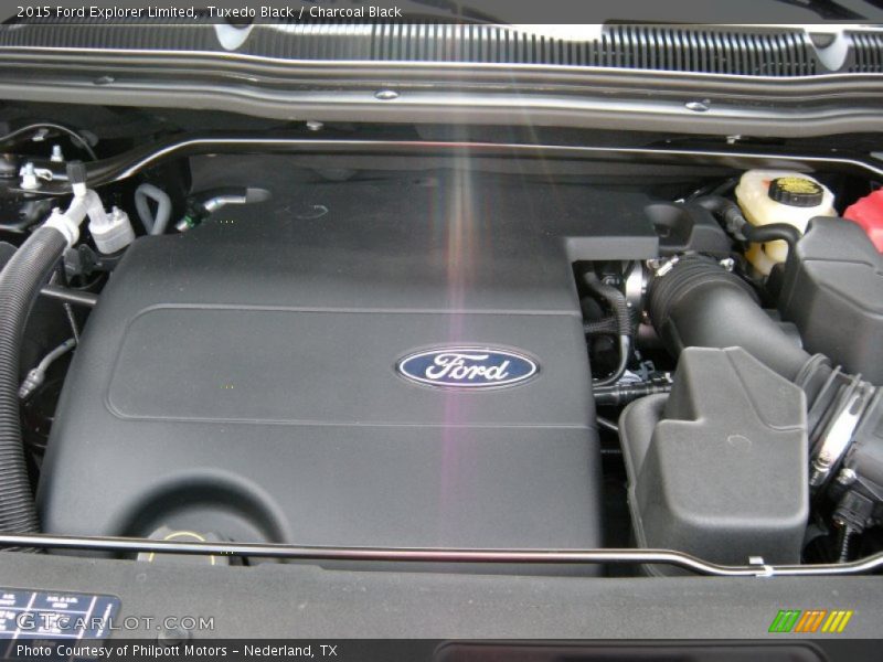 Tuxedo Black / Charcoal Black 2015 Ford Explorer Limited