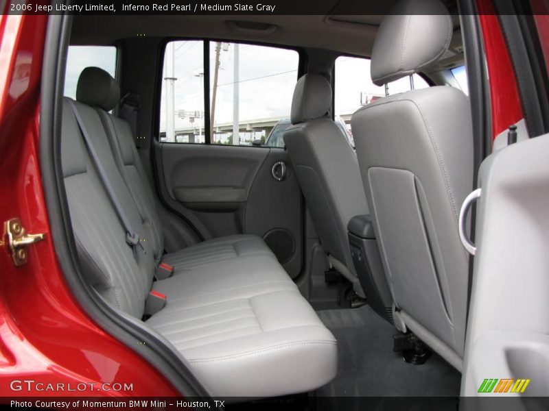Inferno Red Pearl / Medium Slate Gray 2006 Jeep Liberty Limited