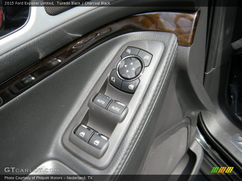 Tuxedo Black / Charcoal Black 2015 Ford Explorer Limited